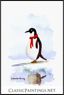 Holiday Penguin with Scarf